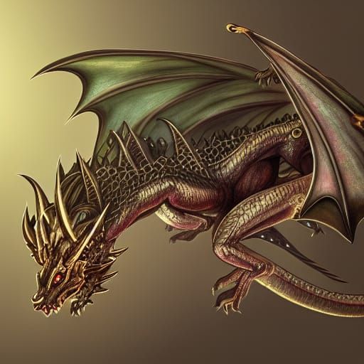 Chibi Dragon Hatching From Opal Egg