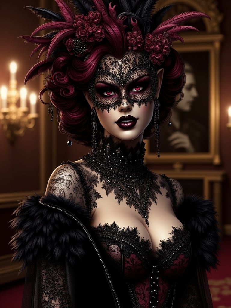 Off to the masquerade ball!