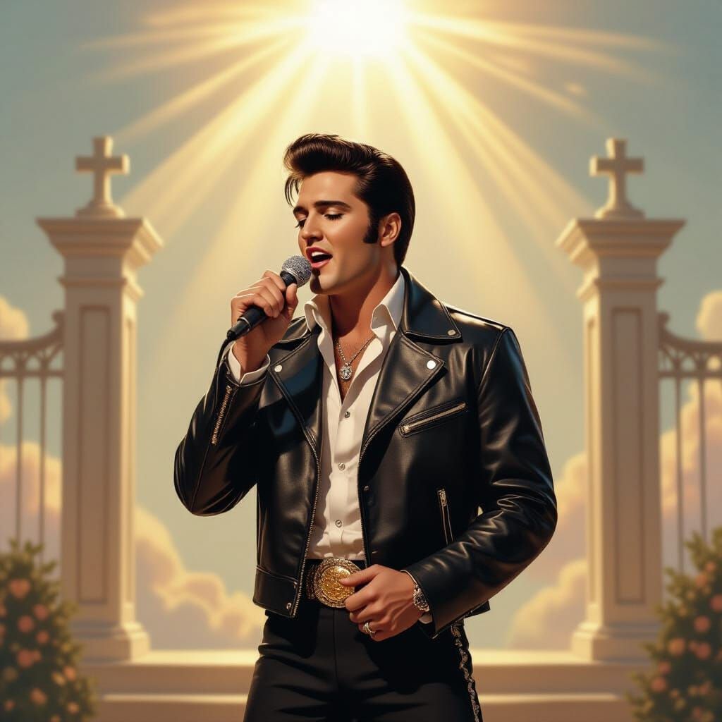 Elvis Presley Sings at Heaven's Gate