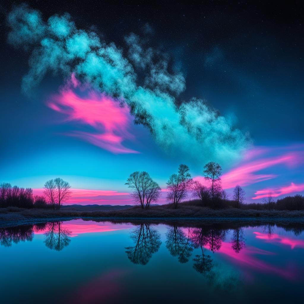 Landscape Bioluminescence