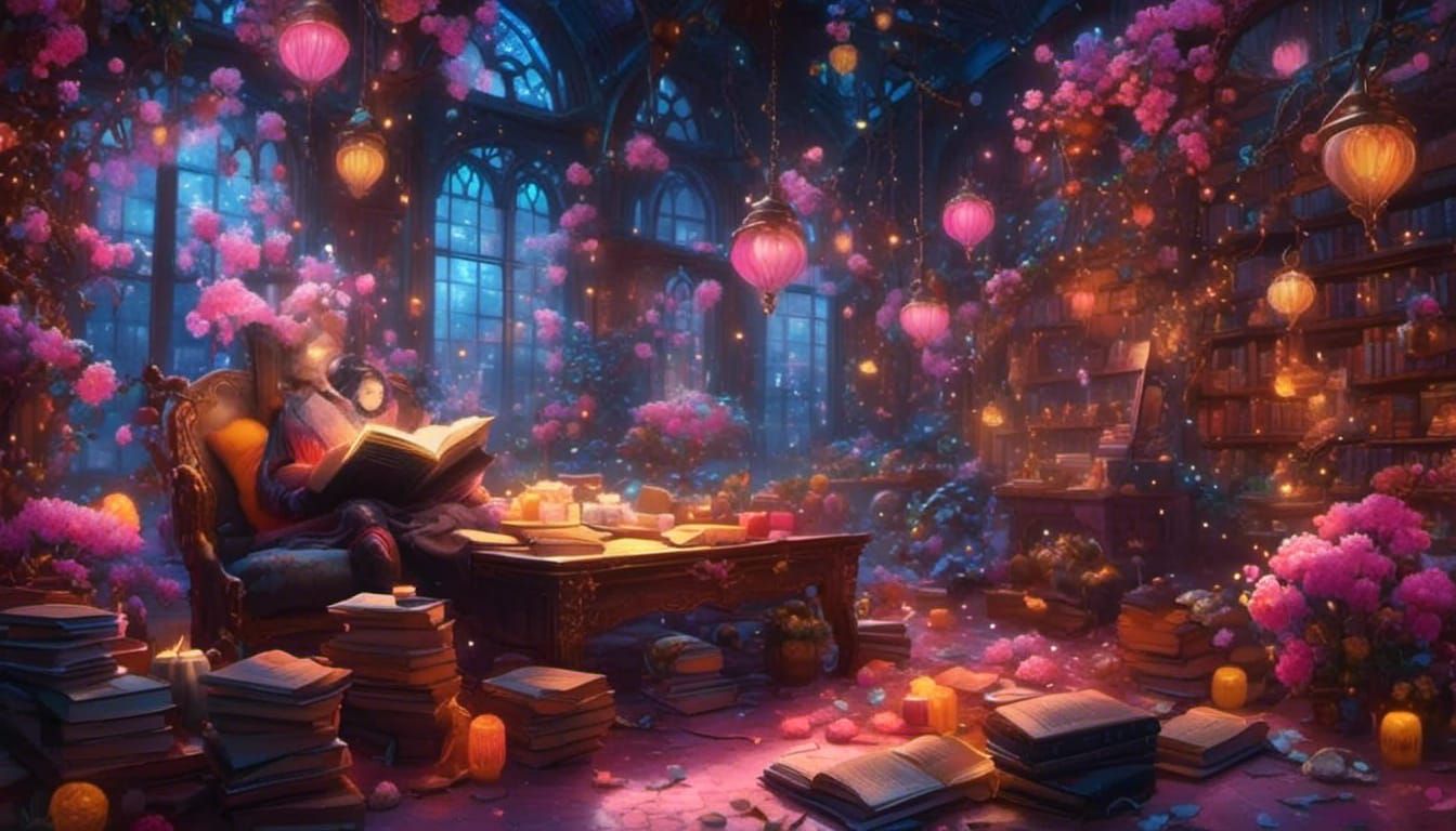 Bookbinder's Nightmare: A Dreamy, Dark Vision