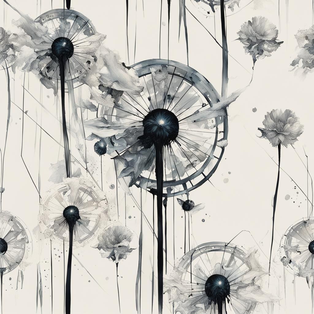 Ethereal Portrait in a Surreal Style