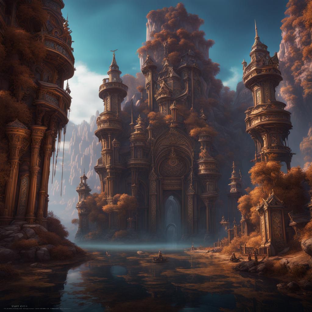 Detailed Matte Painting of the Hyksos