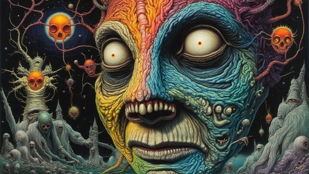 Surreal Mutation Dreamscape as Analog Horror