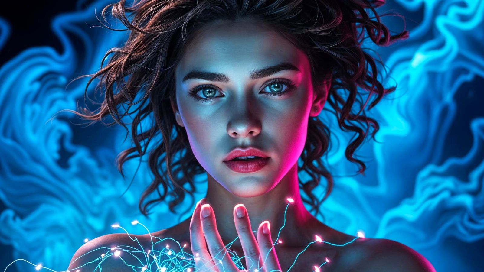 Electrifying Fantasy Concept Art in Deep Color