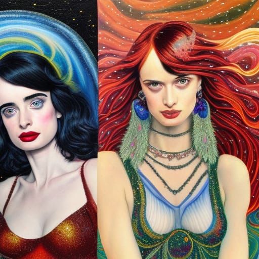 Krysten Ritter and Bella Thorne