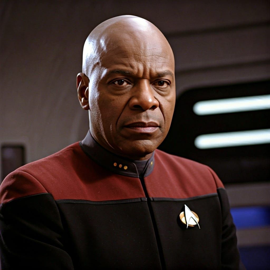 Star Trek Deep Space Nine, Benjamin Sisko (Avery Brooks)