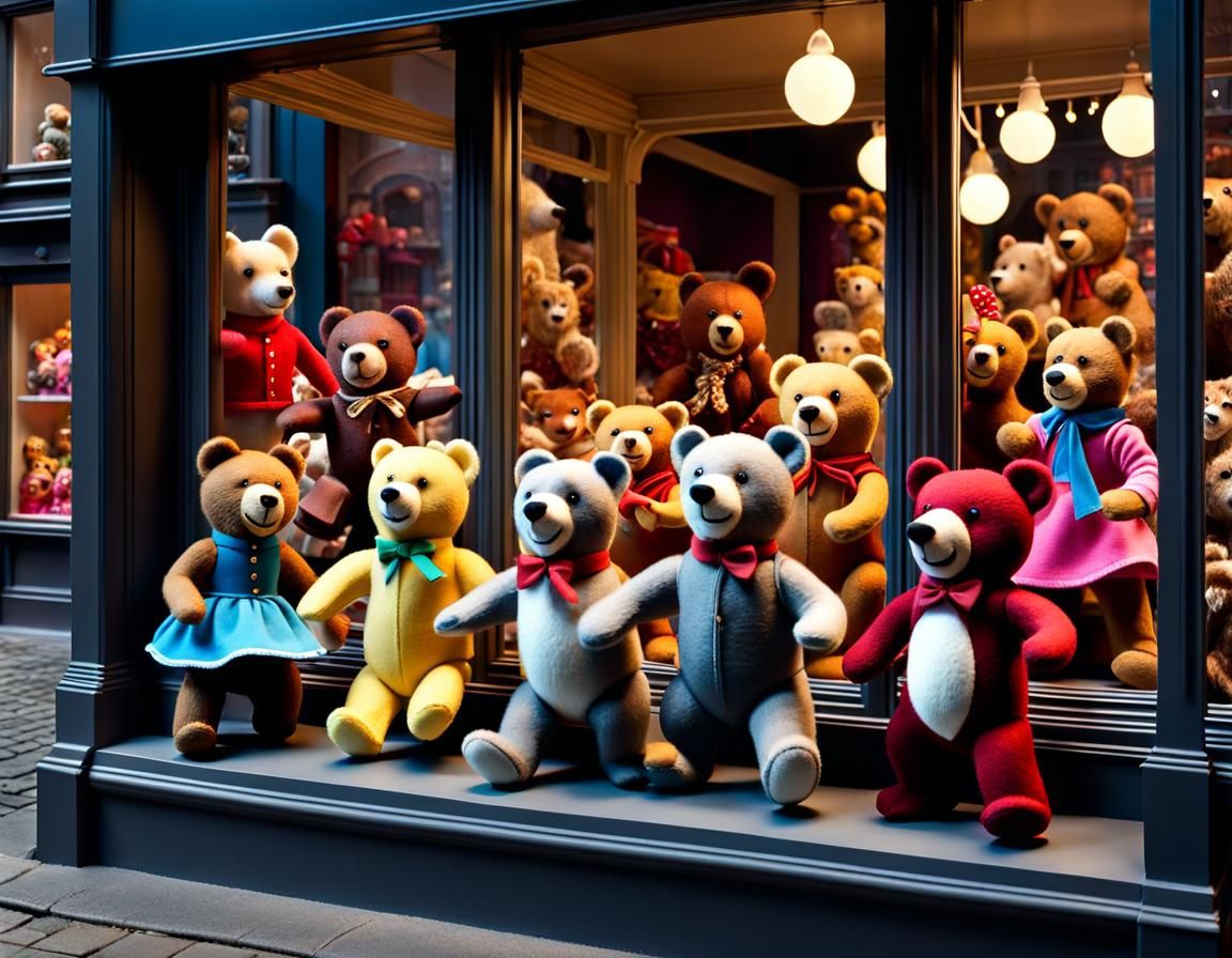 Teddy Bears Run Wild: A Claymation Fantasy