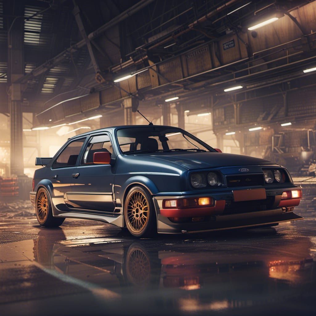 Ford Sierra RS Cosworth Matte Painting