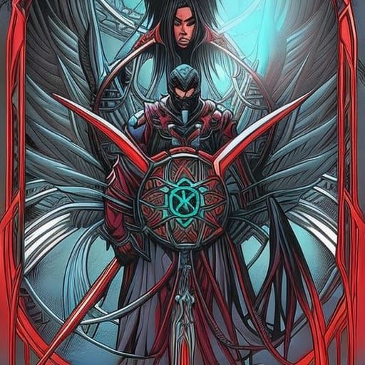 Dreamcatcher in Comic Book Art Style