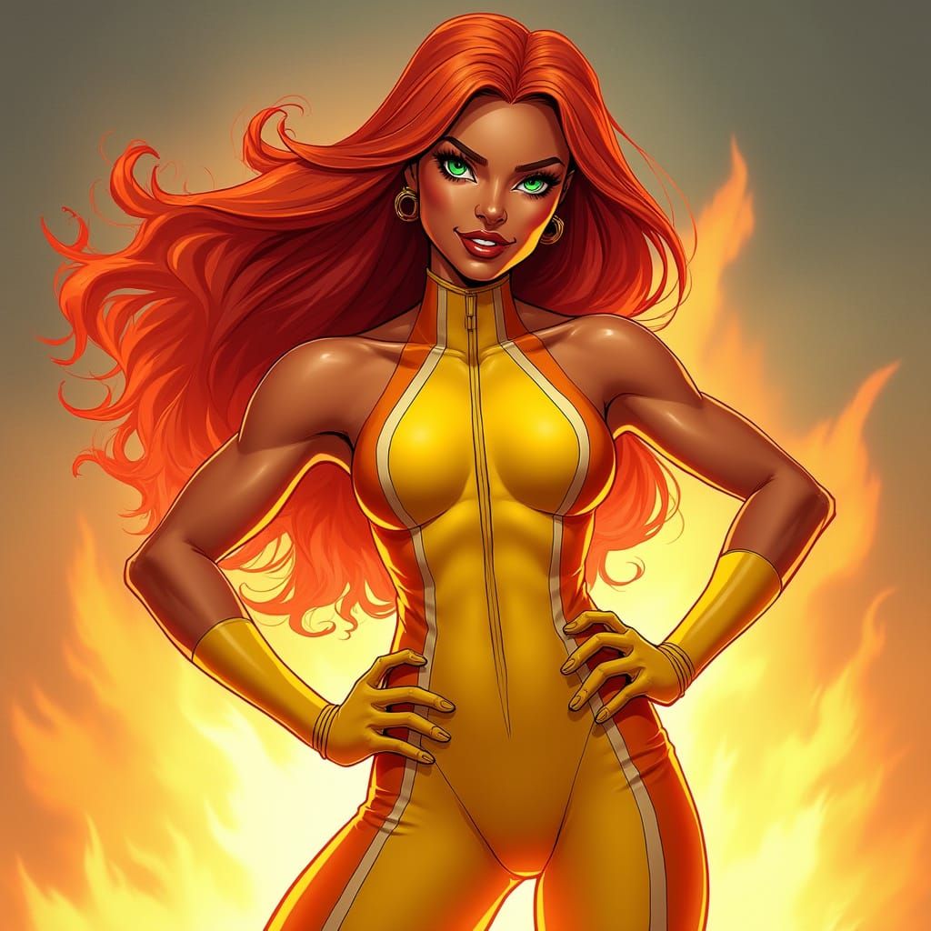 Marvel Comic Book-Inspired Heroine Firestar Stands Tall in Y...