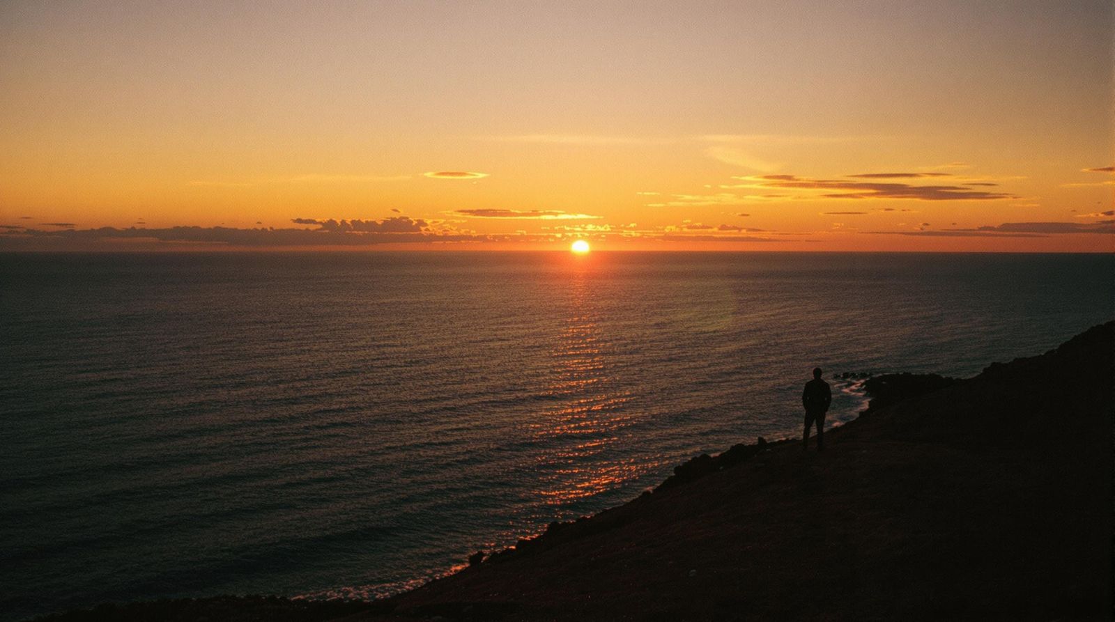 Golden Hour Landscape in Cinematic Style