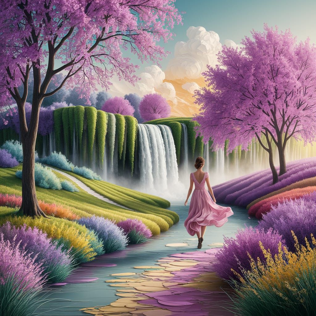 Neo-Impressionist Spring Awakening