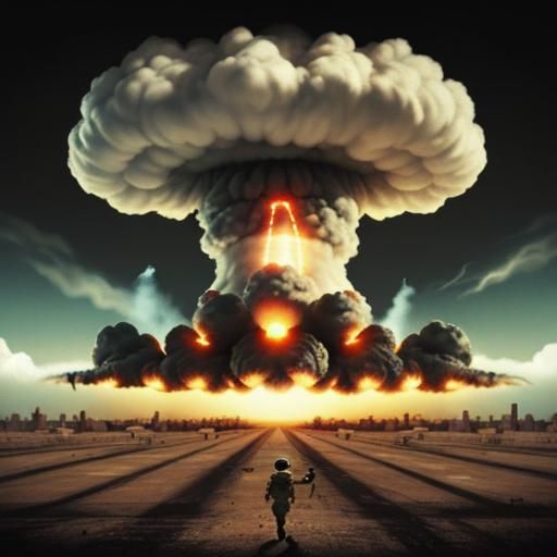 Nuclear Bomb Devastates City