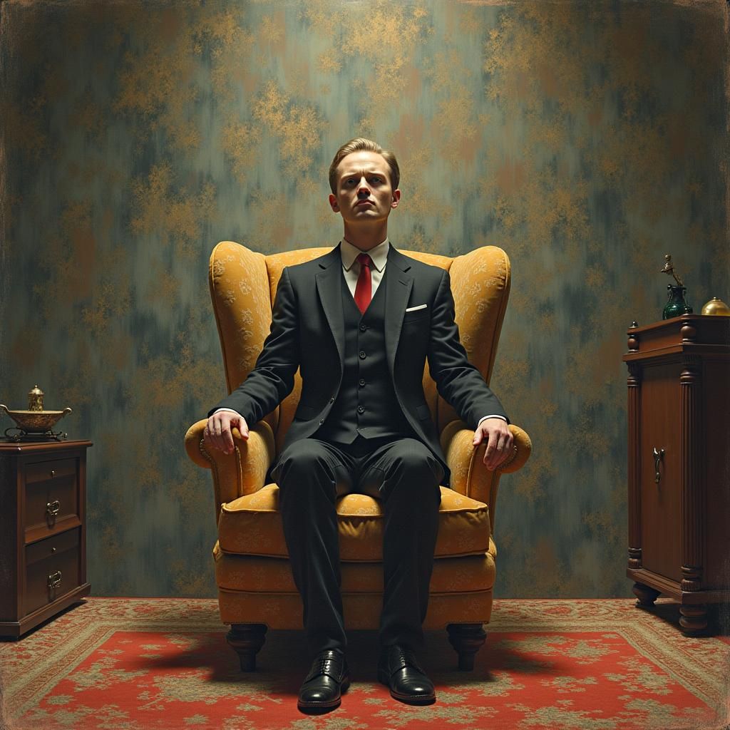 Radiohead's 'Talk Show Host' as an Image