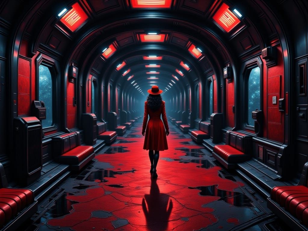 Carmen Sandiego in Sci-Fi Horror Spaceship