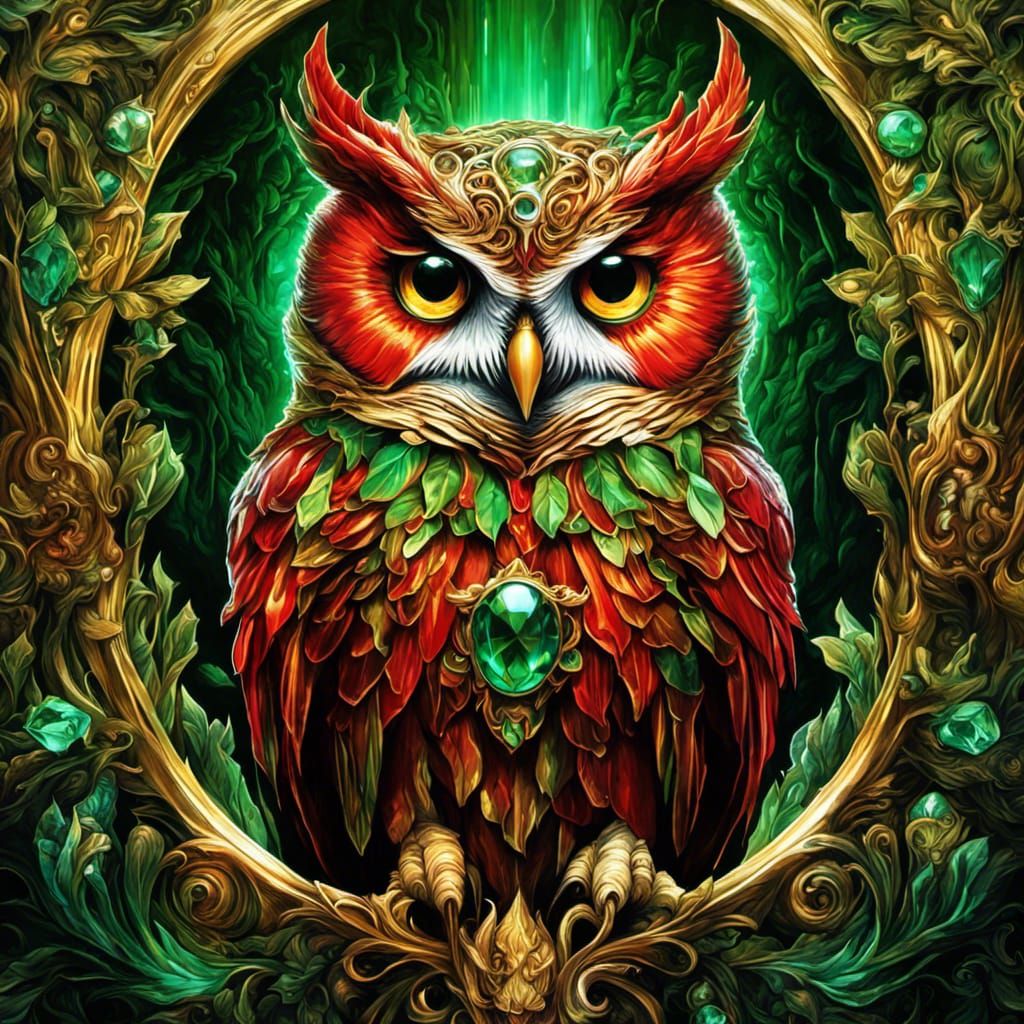 Metallic Owl