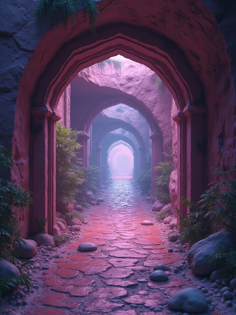 Dewydecagonalburst Creeping Doorways Galaxysugarburst Slightly Alien Feel 3DTriagonalburst Scurrying Burstfolk