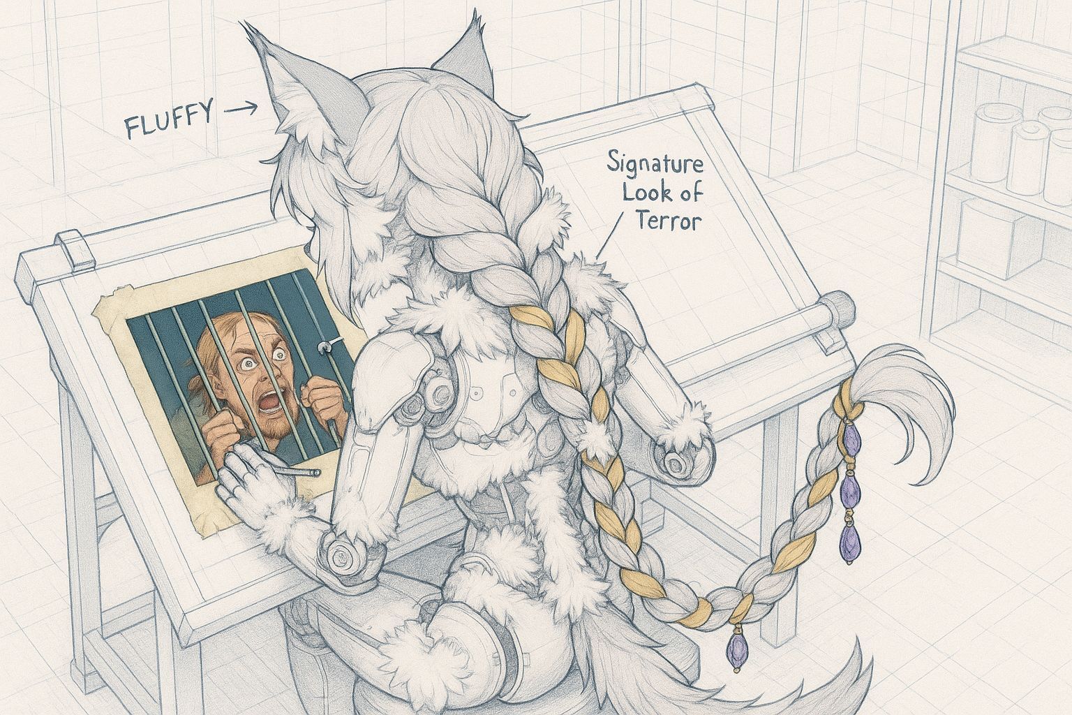 Anime Android Blueprint Reveals Hidden Captivity