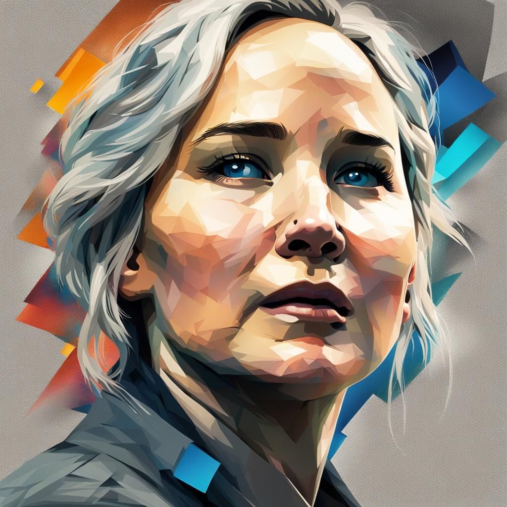 Aged Aurora Lane - Passengers (Jennifer Lawrence, 2016)