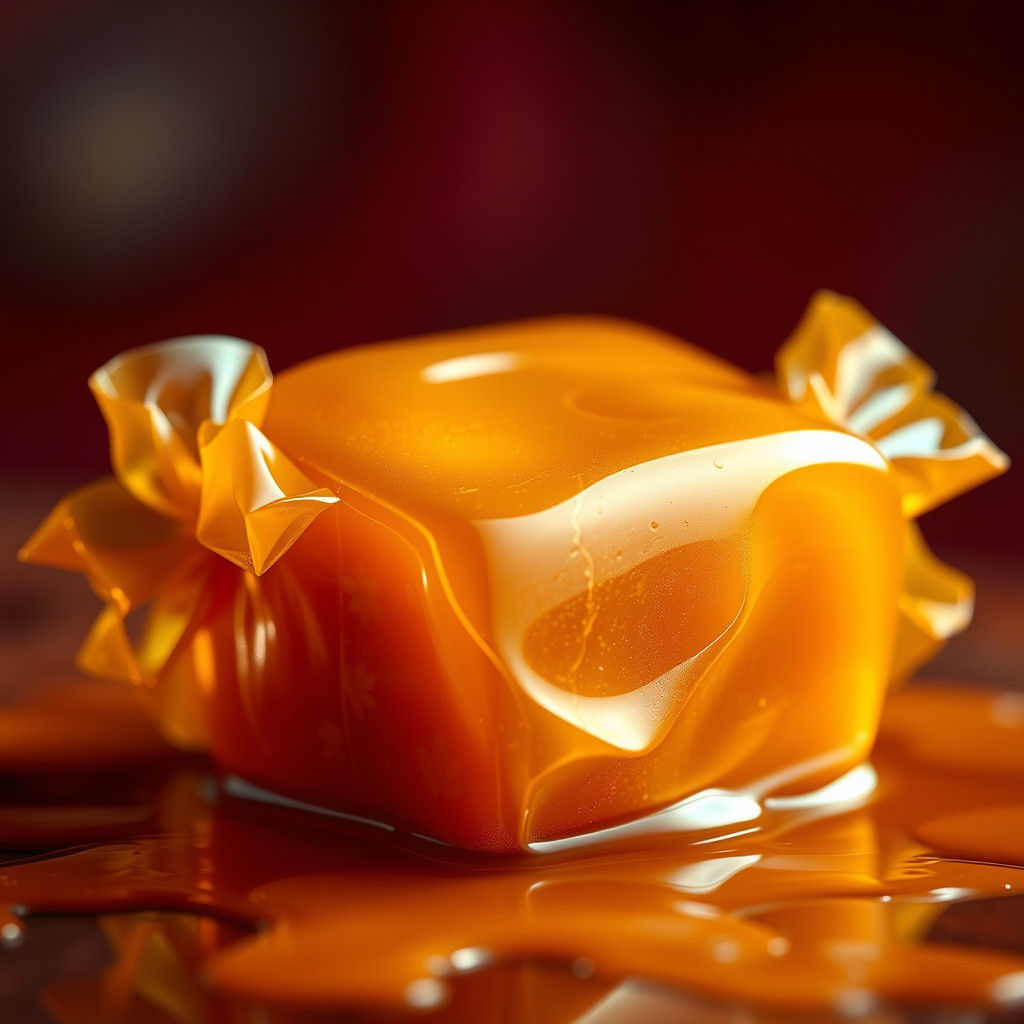 Golden Caramel Confection in Unreal Engine 5