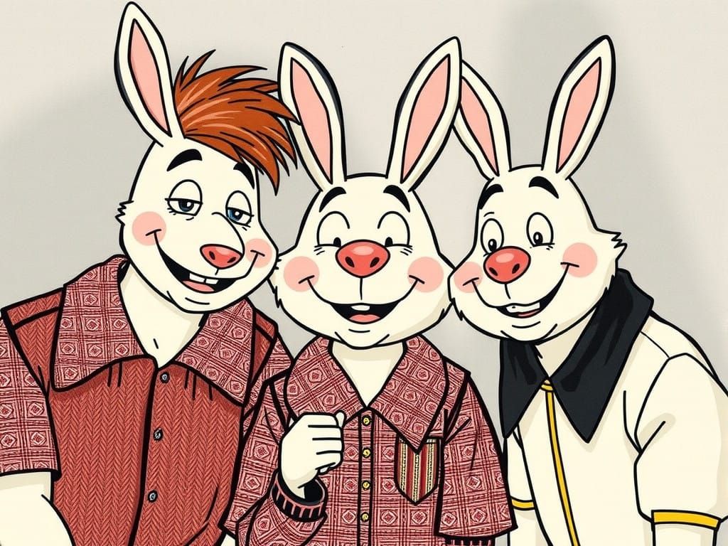 Cyberpunk Bunny Bowling Party