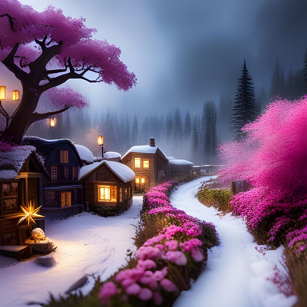 AI-Generated Miniature Wonderland