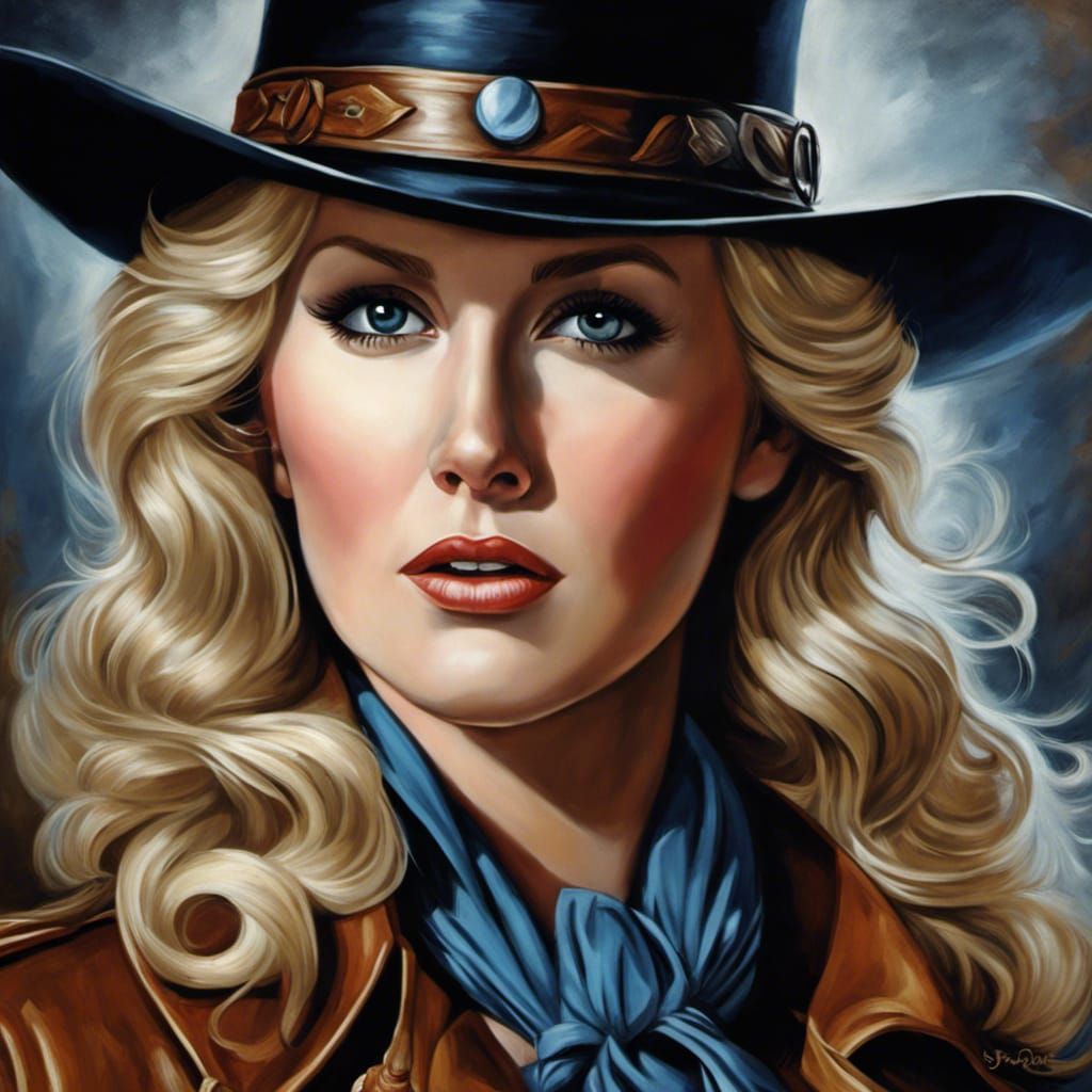 The beauty of wild west woman - Calamity Jane