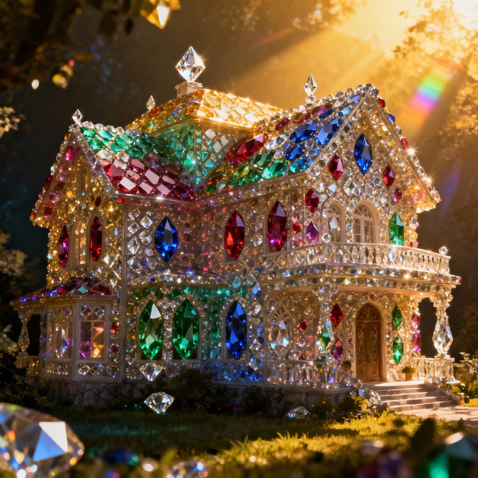 Precious Gemstone House