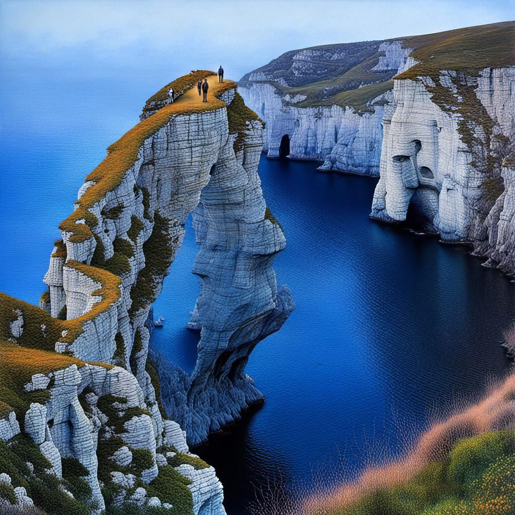 Surreal Cat Portrait with Elif Eye in Fauvist Style