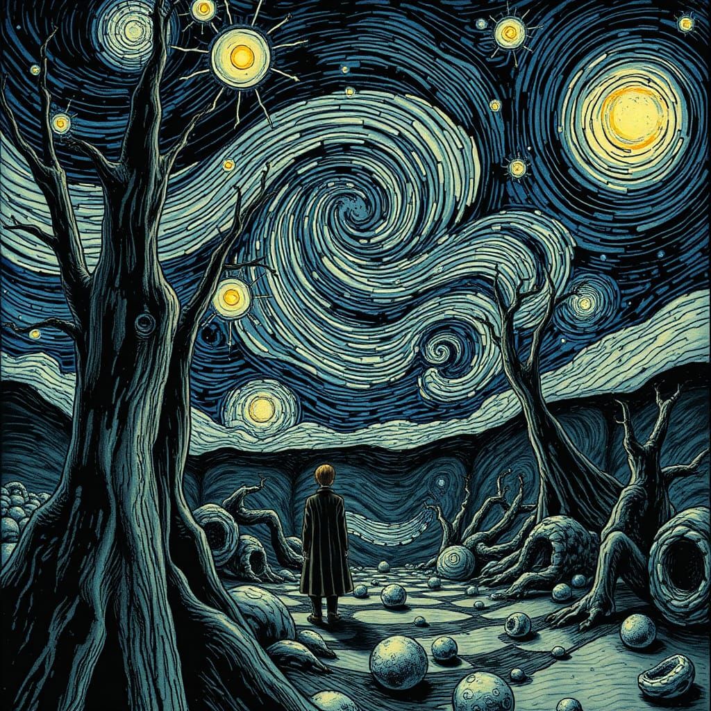 Junji Ito-Inspired Massurrealist Horror Manga