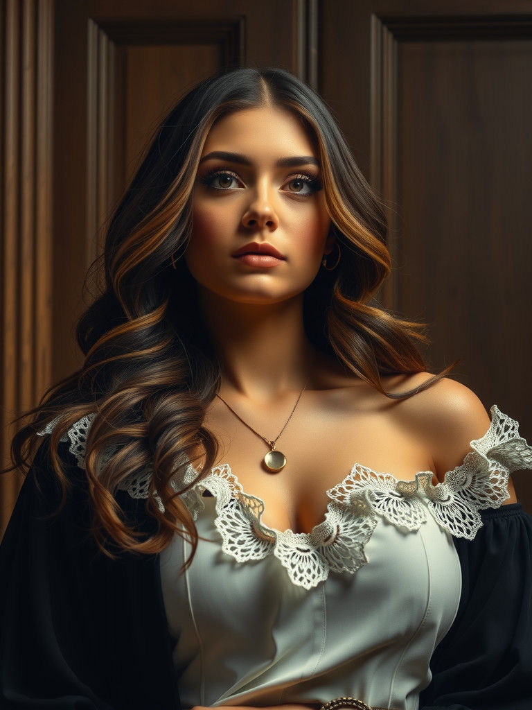 Abstract AI Image of Judicial Sensuality