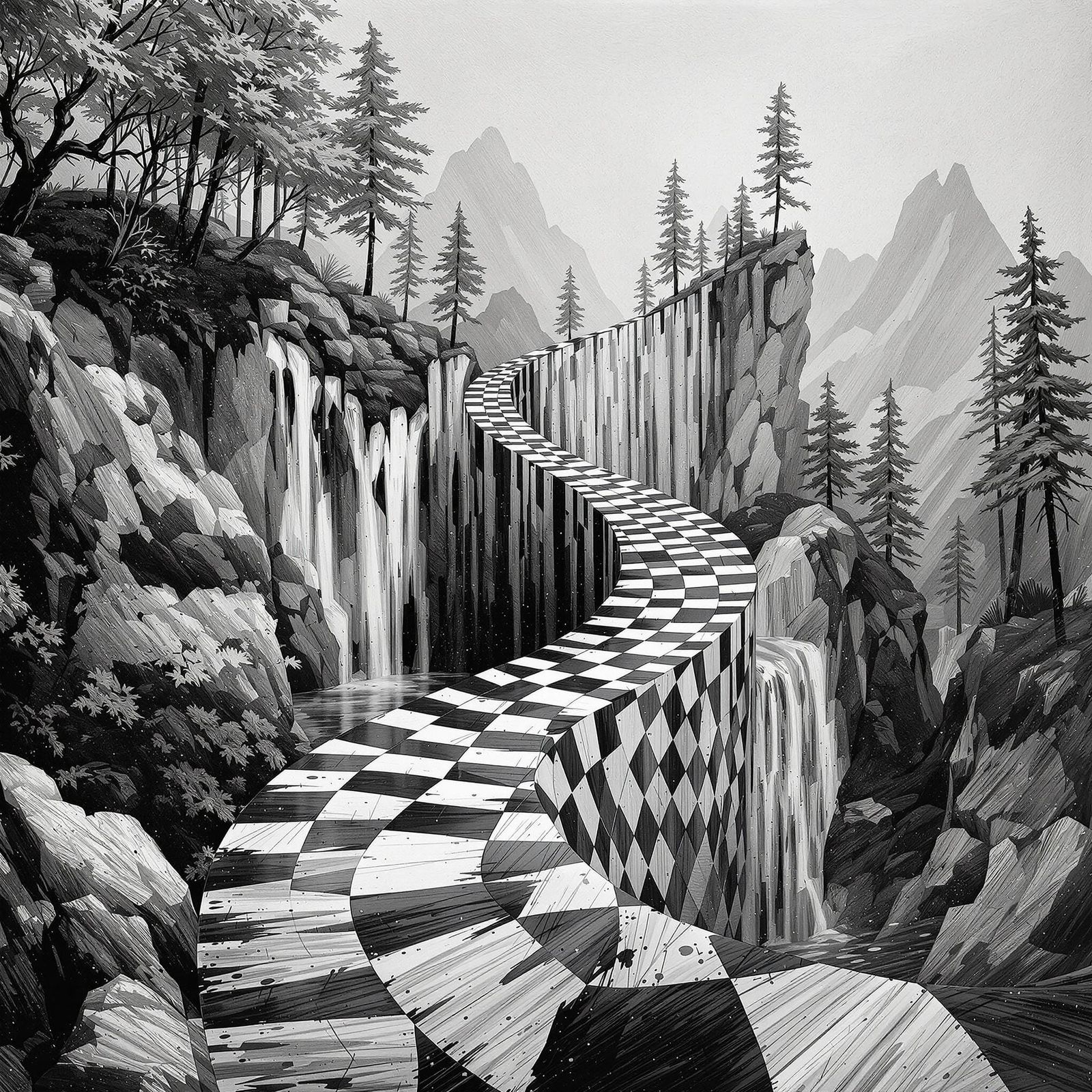 Vertigo Art - Path to Nowhere