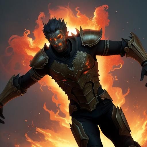 Magical Football Concept Art in Ash Thorp Style