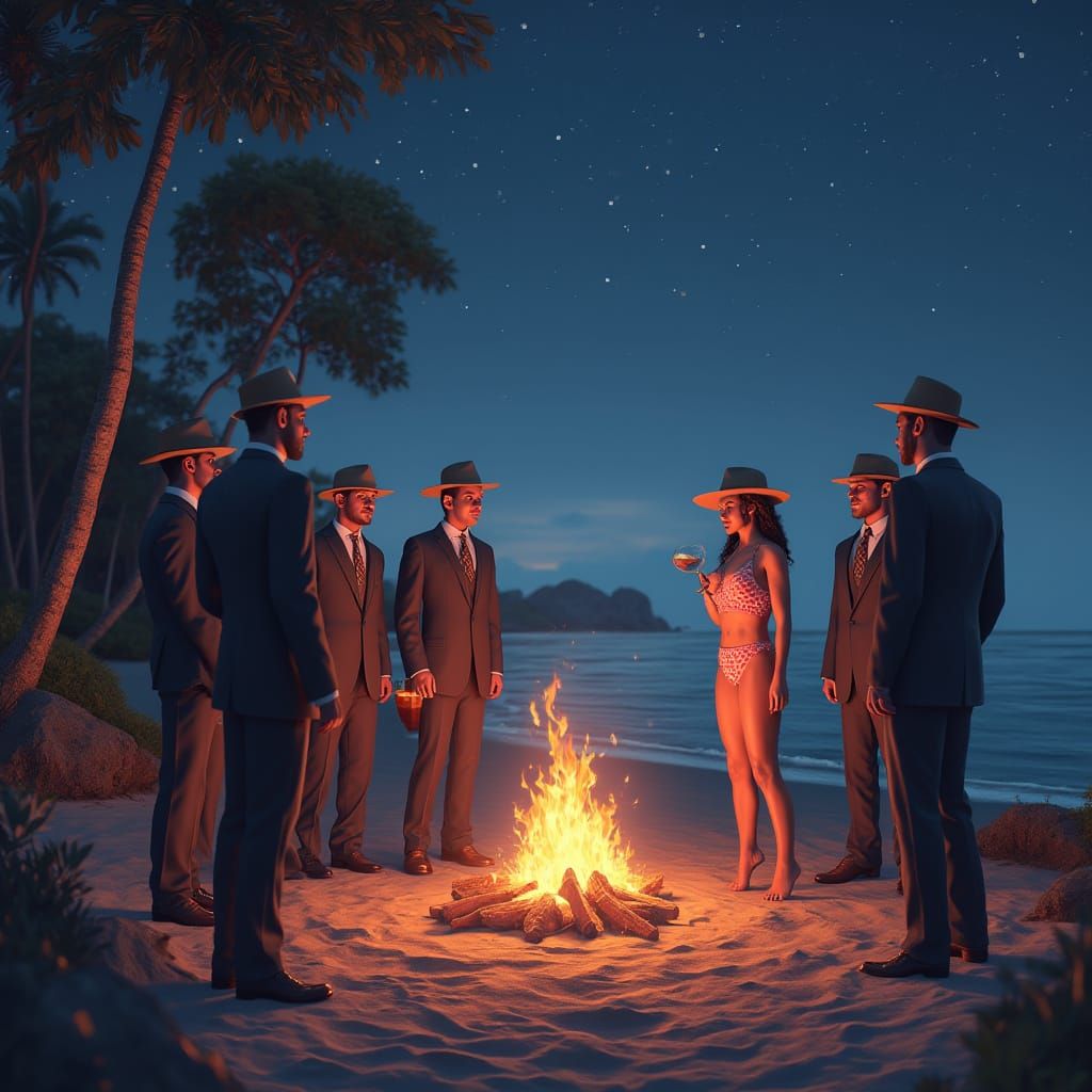 summer nights by the sea