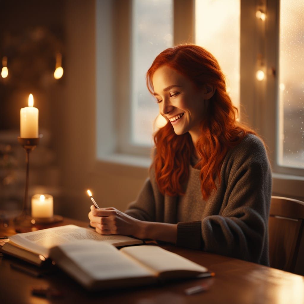 A Gentle Moment of Solitude in Warm Golden Light