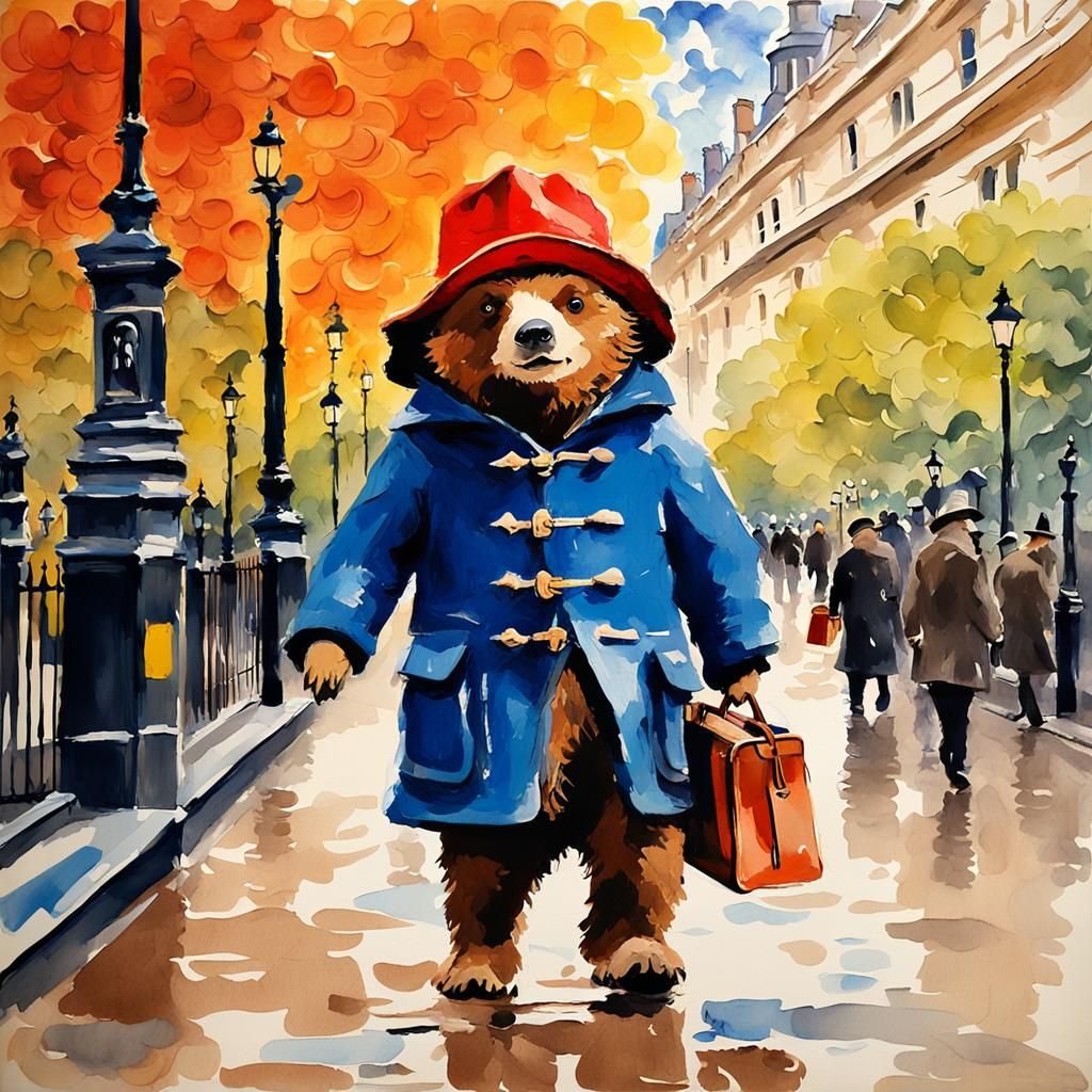 Paddington Bear in Grand London Museum Masterpiece
