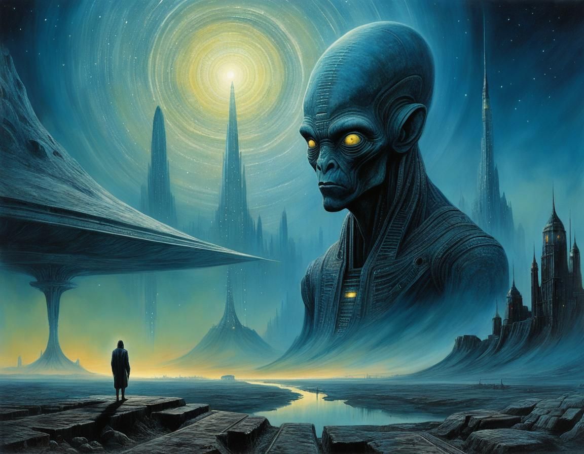 the Anunnaki human-alien hybrids first contact of human