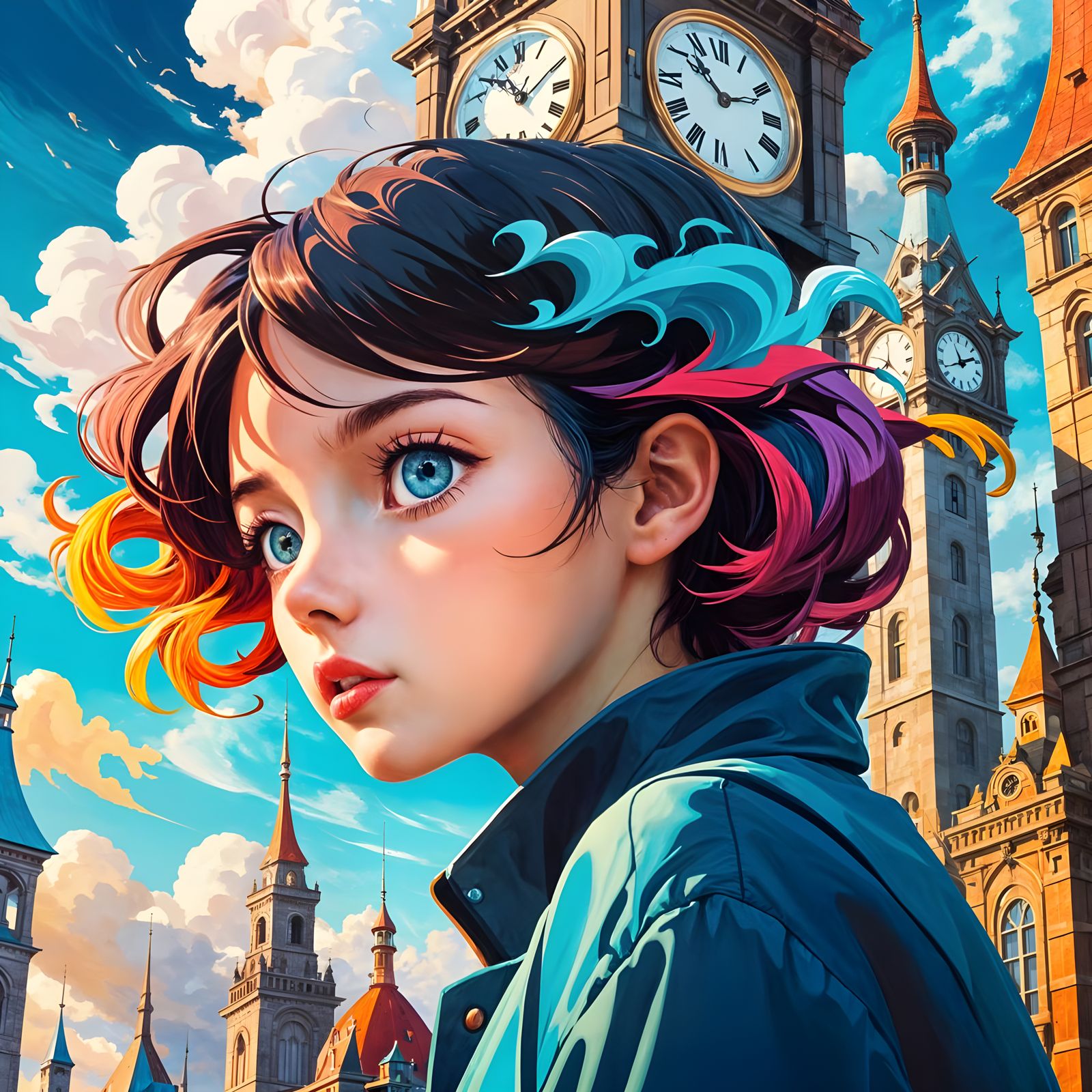 Surreal Mindscape: A Hallucinatory AI Dream