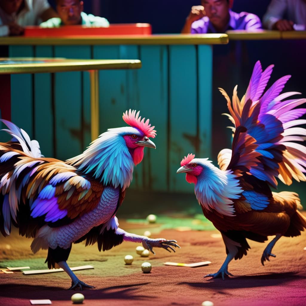 Filipino Politicians Gambling in Neon-Lit Casino