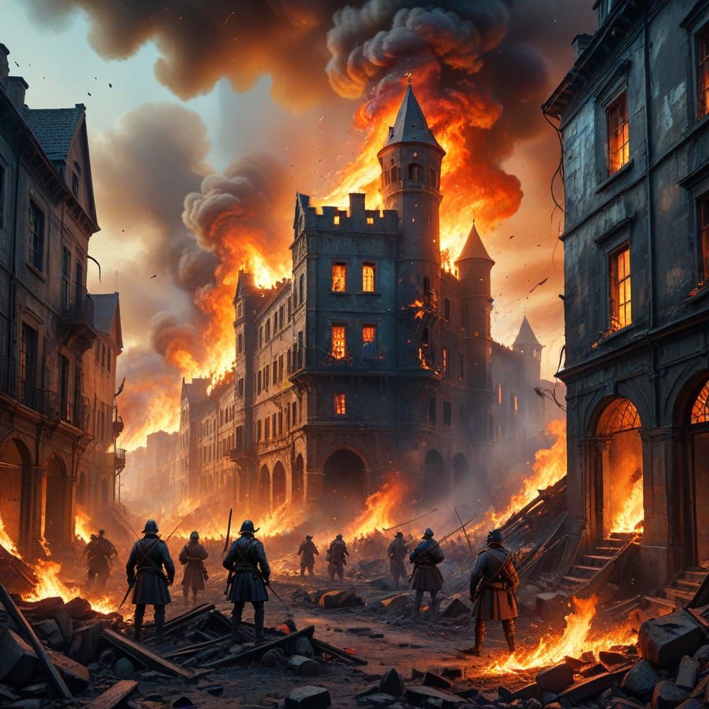 Epic Battle of Berwick-upon-Tweed Graffiti Art