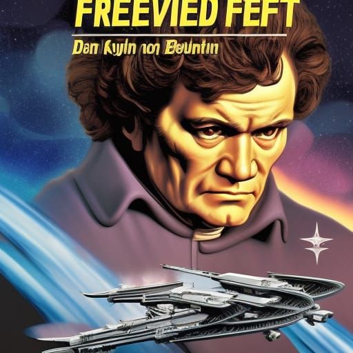 Beethoven as Starfleet Captain in Comic Book Art