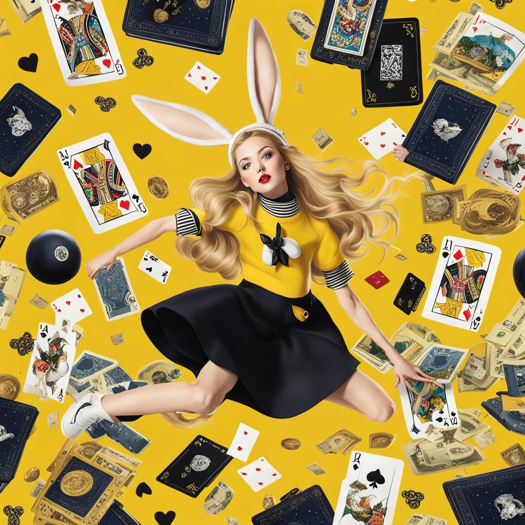 Alice in Wonderland's Space Shopping Spree