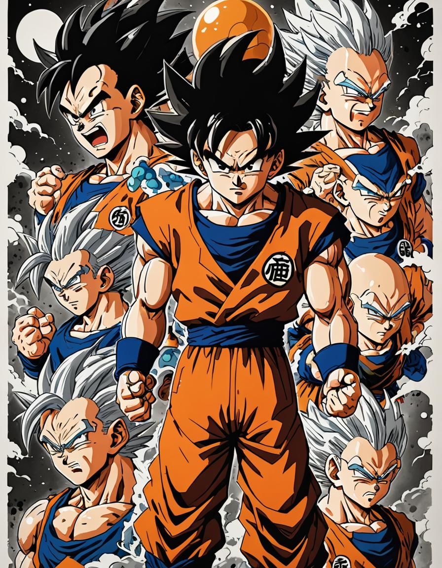 Dragon Ball Super Saiyan, Toriyama Style