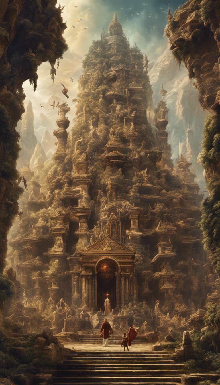 Joseph Campbell: Epic Cinematic Digital Matte Painting