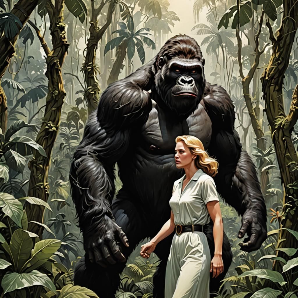 King Kong and the white woman