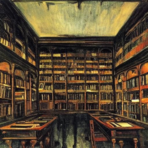 Vampire Library: Expressionistic Symbolism