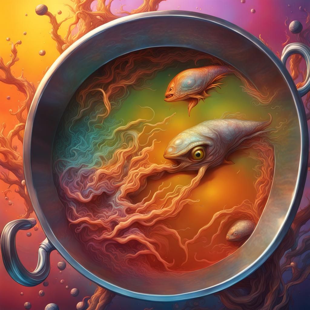 Hyperrealistic Primordial Soup: Origin of Life