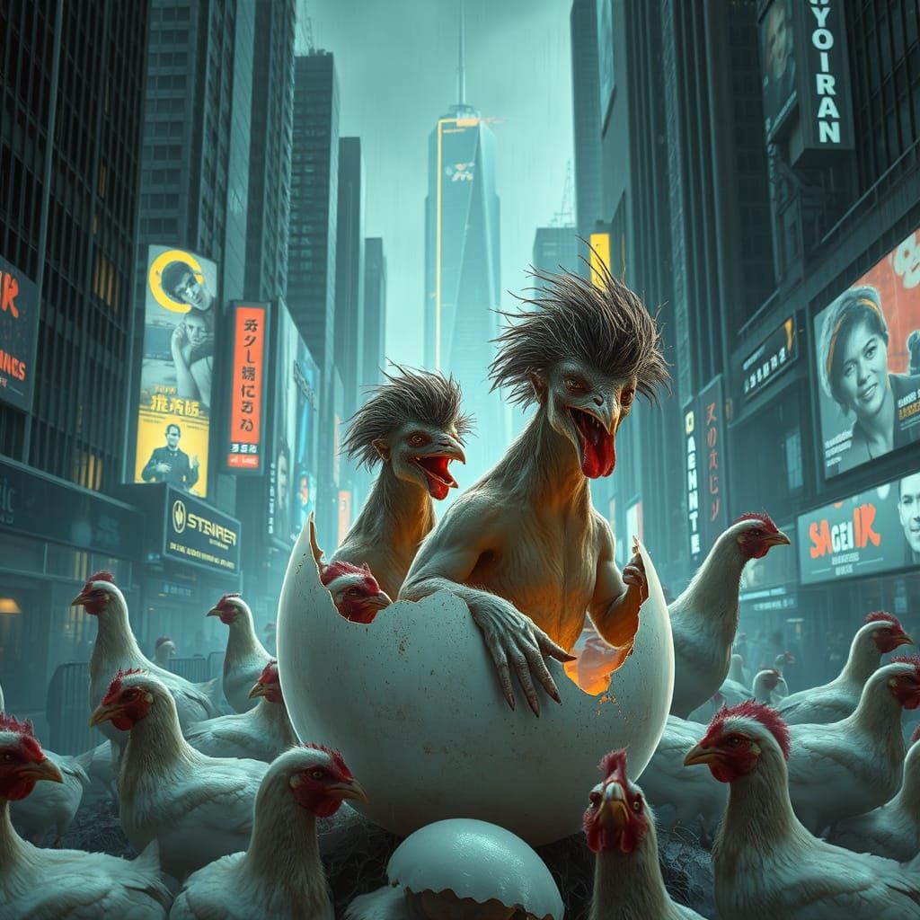 Cyberpunk Apocalypse: Feral Humans and Sausages Emerge from ...