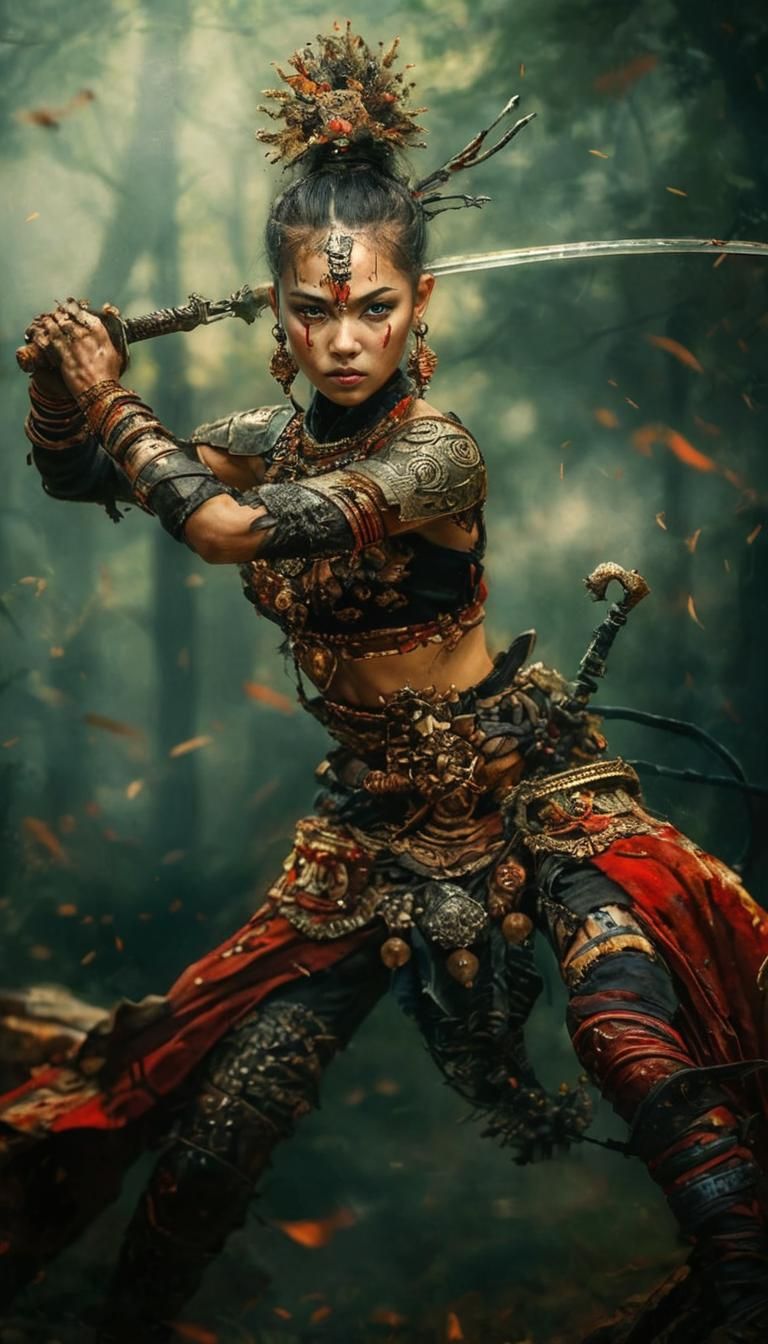 Regal warrior of the Celestial Order